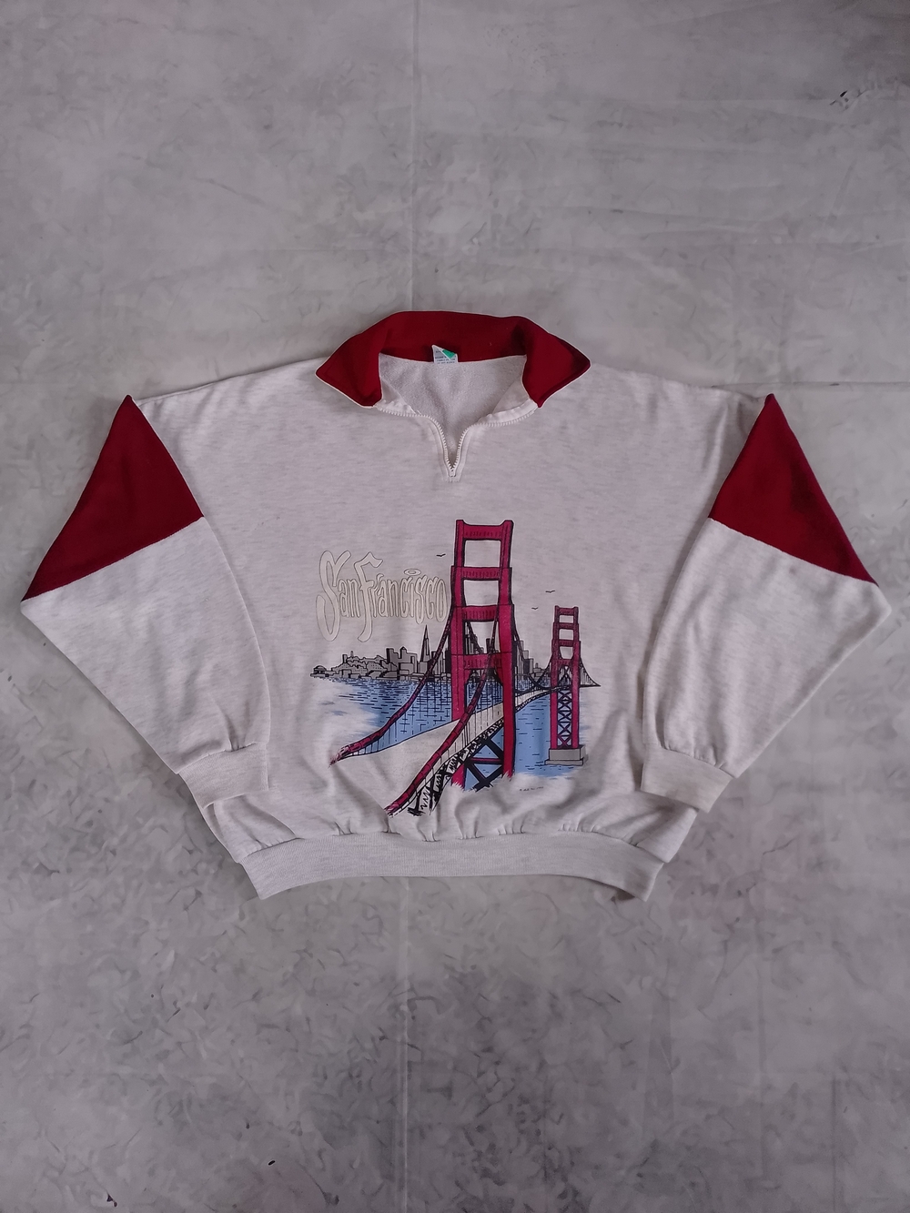 Vintage 1995 San Francisco Graphic Pullover Sweater UNISEX